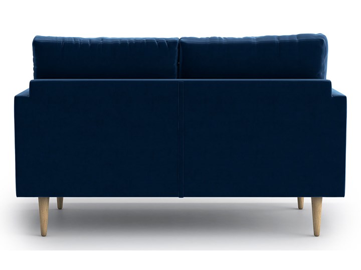 Sofa Amy 2-osobowa, Navy Blue Amerykanka Materiał obicia Tkanina
