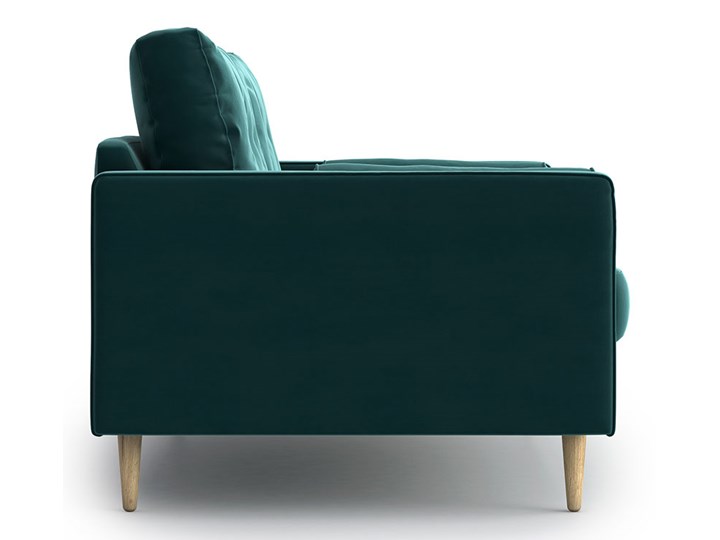Sofa Esme II pikowana 2-osobowa, Jade Typ Pikowane Amerykanka Pomieszczenie Salon