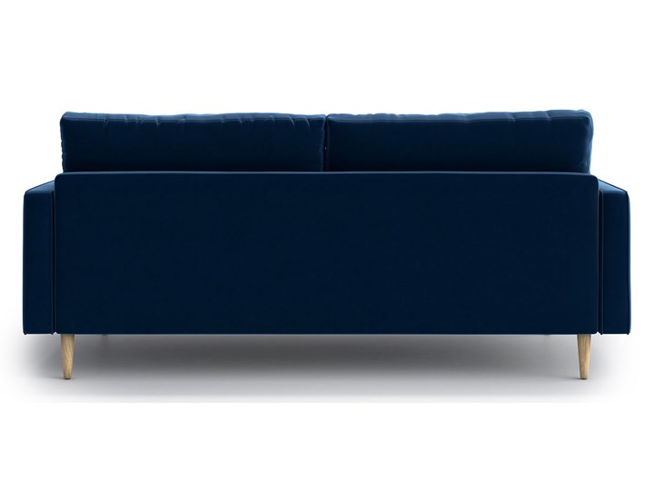 Sofa Esme II pikowana 3-osobowa, Navy Blue Pomieszczenie Salon Amerykanka Typ Pikowane