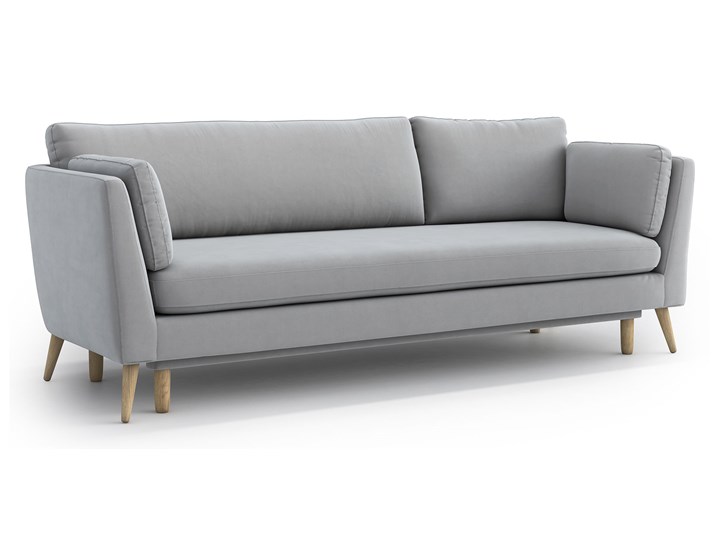 Sofa Jane 3 osobowa z funkcją spania, Aria Materiał obicia Tkanina Marshmallow Wielkość Trzyosobowa