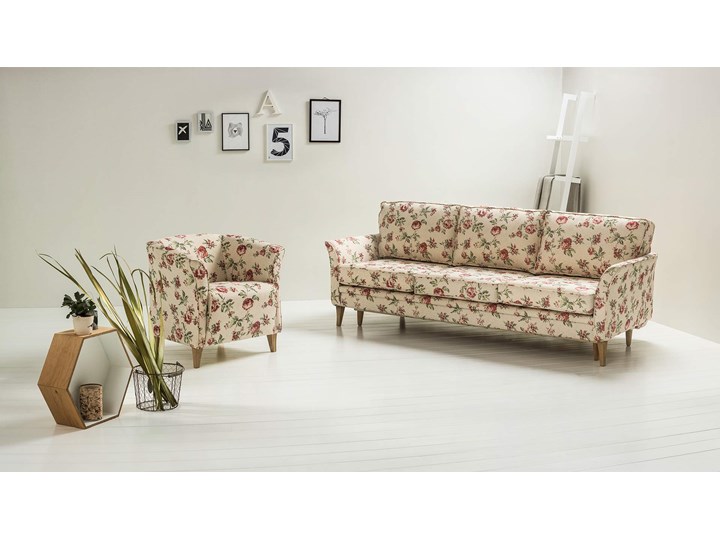 Sofa Juliett 2-osobowa, Marshmallow Głębokość 90 cm Szerokość 154 cm Pomieszczenie Salon