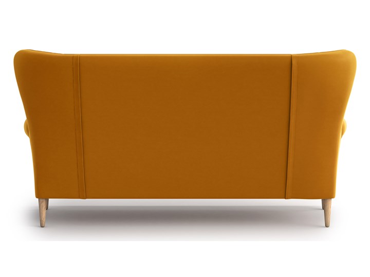 Sofa Amelie 3-osobowa, Golden Velvet Boki Z bokami Stała konstrukcja Kategoria Sofy i kanapy