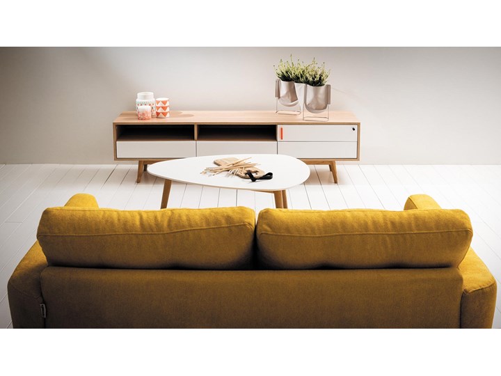 Sofa Harris z funkcją spania, Canary Stała konstrukcja Boki Z bokami Głębokość 92 cm Szerokość 231 cm Rozkładanie Rozkładana