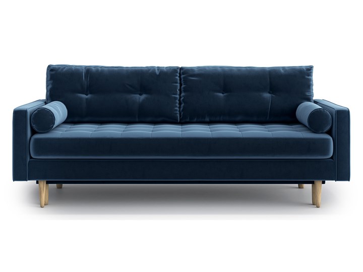Sofa Esme II pikowana z funkcją spania, Admiral Głębokość 95 cm Szerokość 217 cm Stała konstrukcja Typ Pikowane