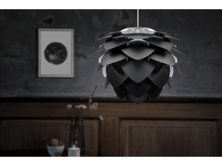Lampa Umage 2345 Silvia Black + zawieszenie w komplecie Tworzywo sztuczne Funkcje Brak dodatkowych funkcji Kolor Czarny