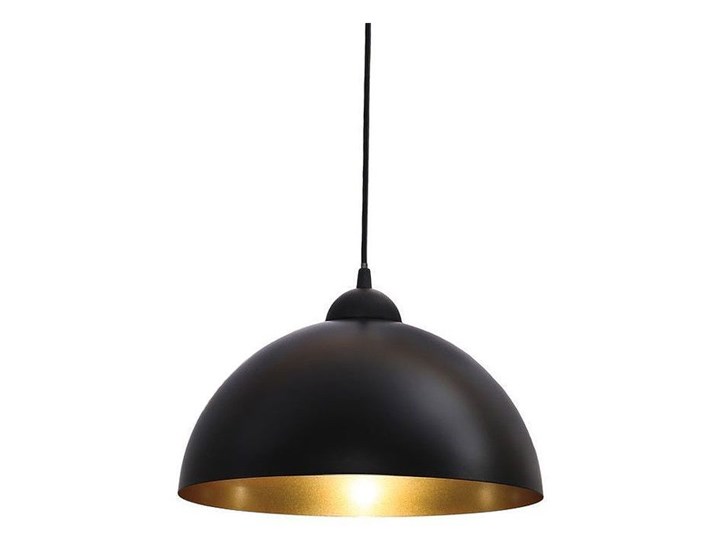 Lampa wisząca Abigali Round 1 ⌀30 cm Kolor Czarny Tworzywo sztuczne Lampa z kloszem Funkcje Brak dodatkowych funkcji