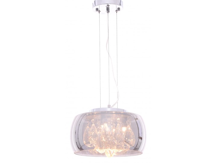 Lampa wisząca Lumina Deco LDP-8066-300-CHR Tosso D30 Kryształ Lampa z kryształkami Metal Szkło Chrom Ilość źródeł światła 4 źródła Funkcje Brak dodatkowych funkcji