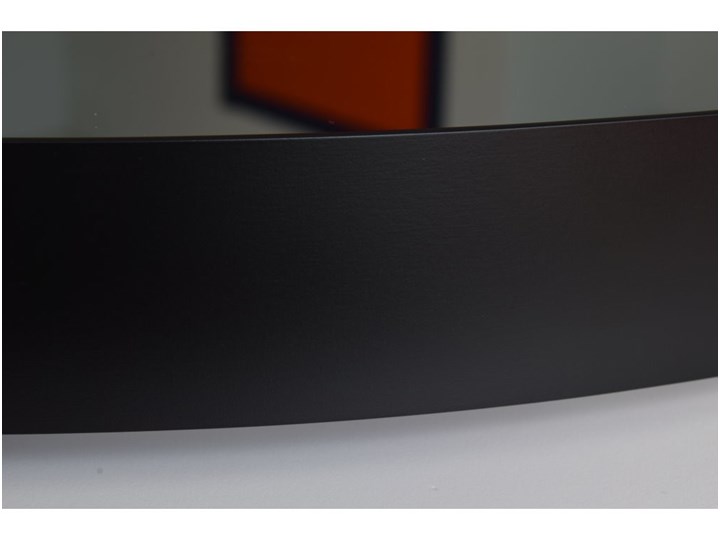 Lustro Inox R Black Lustro z ramą Okrągłe Ścienne Kolor Czarny