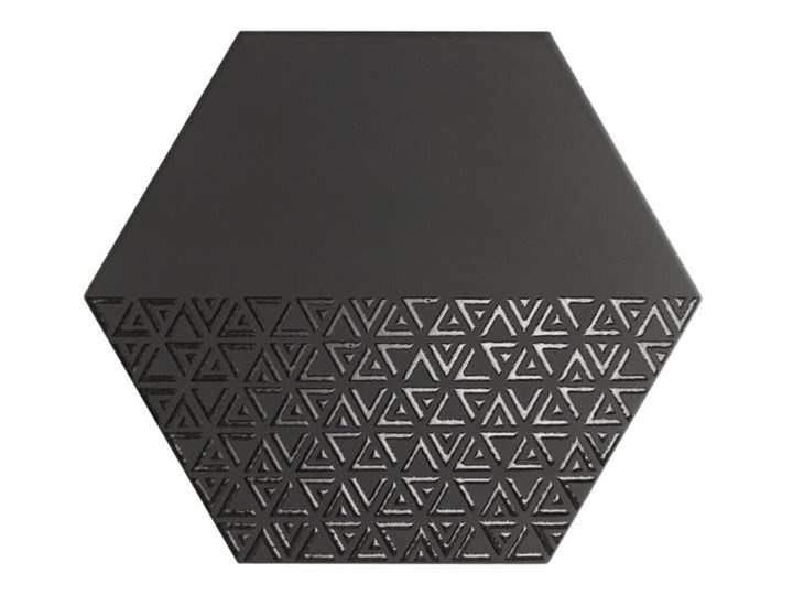 Gres szkliwiony hiszpański Realonda OPAL DECO black 28,5x33 gat. I 28,5x33 cm Płytki tarasowe Płytki ścienne 30x30 cm Płytki elewacyjne Płytki podłogowe Powierzchnia Polerowana Powierzchnia Matowa