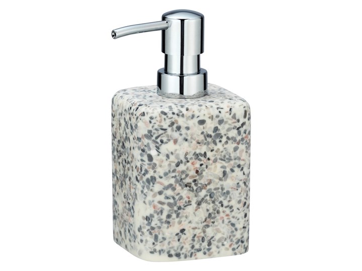 Dozownik do mydła Wenko Terrazzo, 240 ml Dozowniki Żywica Kategoria Mydelniczki i dozowniki