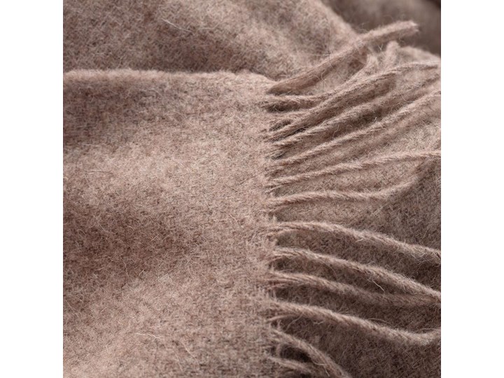 Pled Zelandia 140x200 melange natural, 140 x 200 cm Wełna 130x180 cm 140x200 cm Pomieszczenie Salon