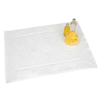 Biały bawełniany dywanik łazienkowy Wenko, 50x70 cm