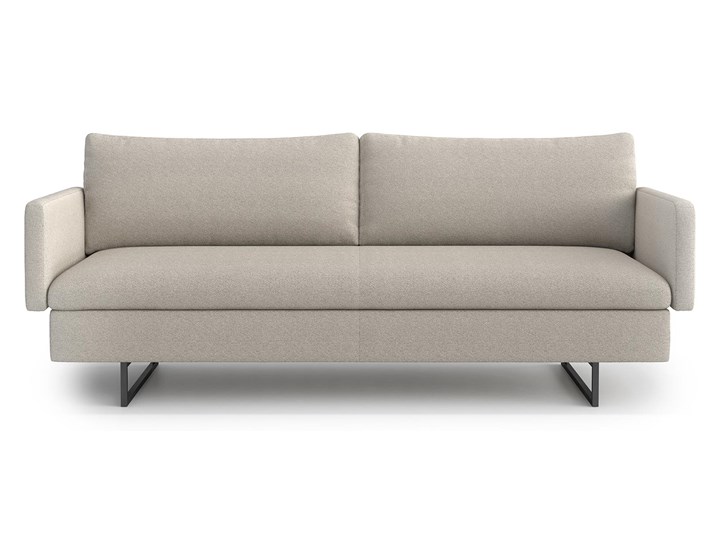 Sofa Juno 3-osobowa, Stone Stała konstrukcja Szerokość 220 cm Głębokość 90 cm Powierzchnia spania