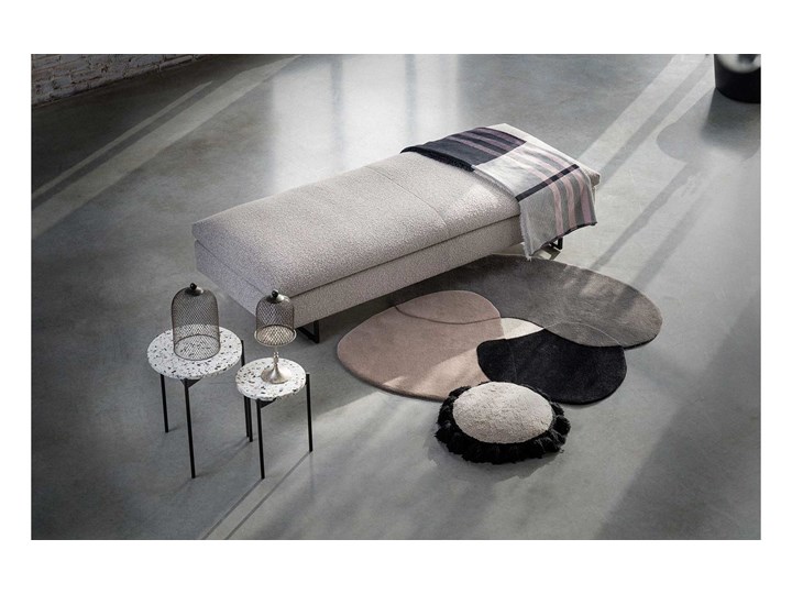 Sofa Juno 3-osobowa, Hummus Stała konstrukcja Głębokość 90 cm Szerokość 220 cm Styl Minimalistyczny