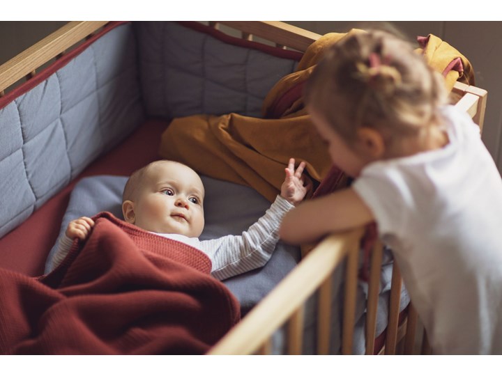 POOFI Kocyk tkany Classic Organic kolor: ciemny szary Bawełna Kategoria Koce i pledy