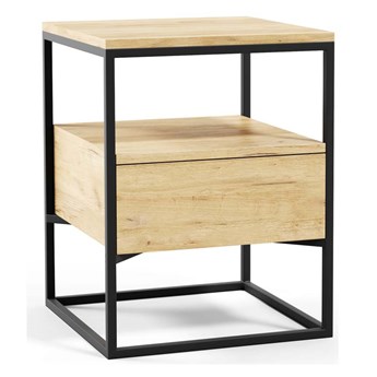 Szafka nocna Kraft 1 metalowa loftowa