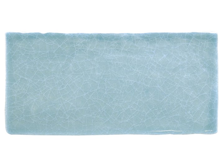 Crazed Blue 7,5x15 cegiełka ścienna Płytki kuchenne Płytki podłogowe 7,5x15 cm 5x15 cm Płytka ceglana Płytki ścienne Prostokąt Gres Kolor