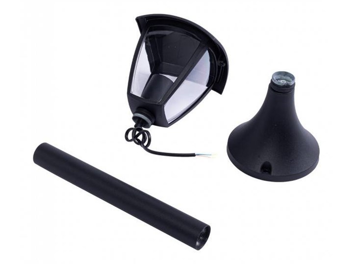 Nowoczesna czarna lampa stojąca ogrodowa Eko-Light Kolor Czarny