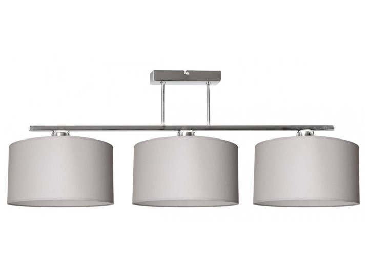Nowoczesna Lampa z Abażurami Chrom Sufitowa Lampa z abażurem Styl Nowoczesny Lampa z kloszem Metal Styl Klasyczny