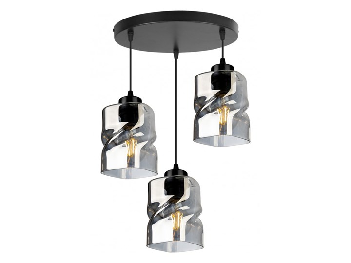 Nowoczesna Lampa Wisząca LED ze Szklanymi Kloszami Metal Lampa z kloszem Szkło Funkcje Brak dodatkowych funkcji