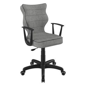 SELSEY Krzesło biurowe Norm szare