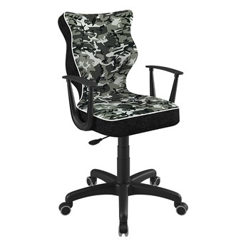 SELSEY Krzesło biurowe Norm z motywem moro