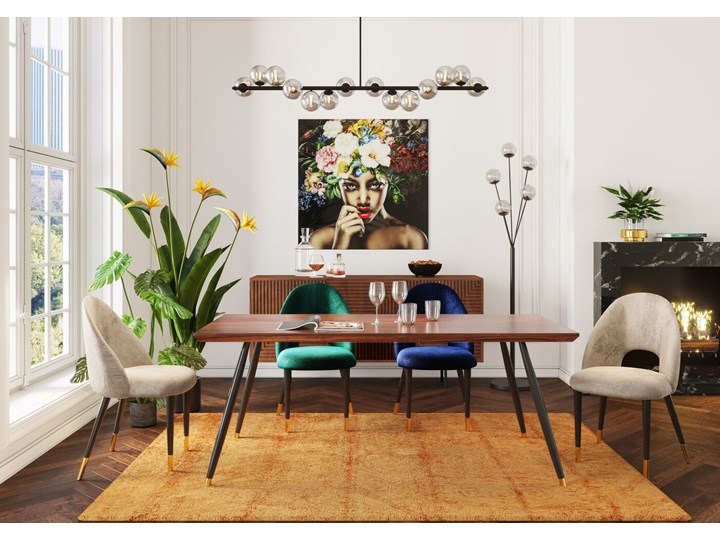 Stół Duran 180x90 cm orzechowy Rozkładanie