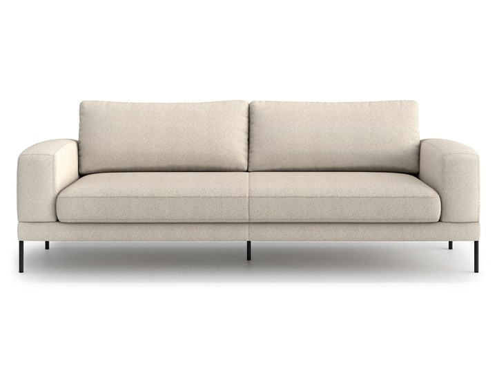 Sofa Karin 3-osobowa, Hummus Funkcje Bez dodatkowych funkcji Stała konstrukcja Szerokość 236 cm Głębokość 91 cm Rozkładanie