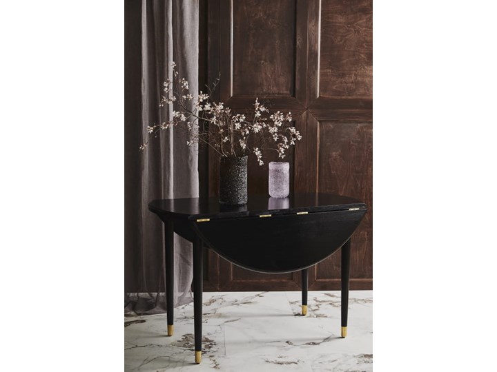 STÓŁ OKRĄGŁY SKŁADANY AHR NORDAL Szerokość 119 cm Drewno Metal Wysokość 76 cm Długość 119 cm Średnica 119 cm