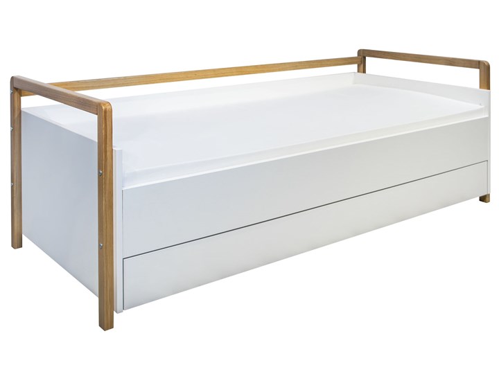 Dziecięce łóżko tapczan z szufladą - Benny 6X Drewno Płyta MDF Płyta meblowa Rozmiar materaca 80x180 cm