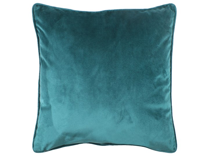 SELSEY Poduszka Cryn 45x45 cm turkusowa Kwadratowe Poliester Poduszka dekoracyjna Pomieszczenie Salon