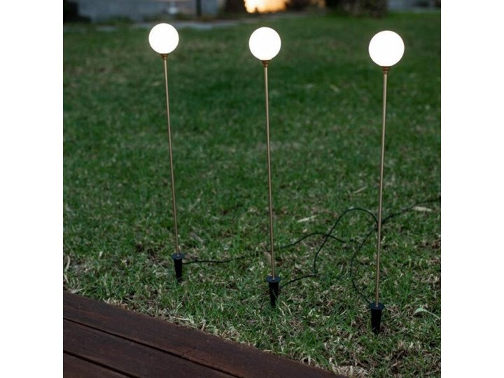 NEW GARDEN lampa ogrodowa BRUNA 80 3 SOLAR miedziana - LED Kolor Miedziany Lampa LED Lampa solarna Kategoria Lampy ogrodowe