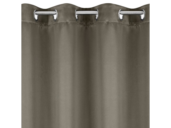 Zasłona zaciemniająca typu blackout gładka, półmatowa 140 X 250 cm - Eurofirany.com.pl Poliester Kolor Czarny 135x250 cm 140x250 cm Kategoria Zasłony