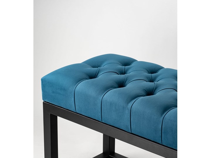 Ławka Pikowana Industrialna CLASSIC LOREN - LOFT Materiał obicia Tkanina