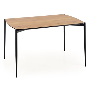 Minimalistyczny stół Telesto - dąb złoty