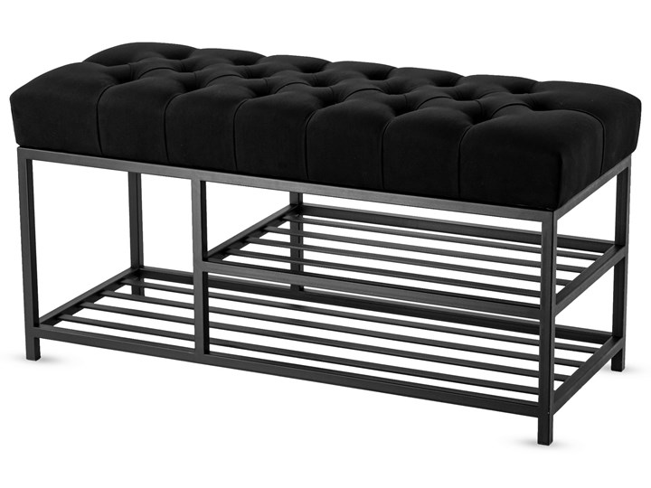 Ławka Pikowana do przedpokoju Industrialna HALF SHELF Kategoria Ławki do salonu