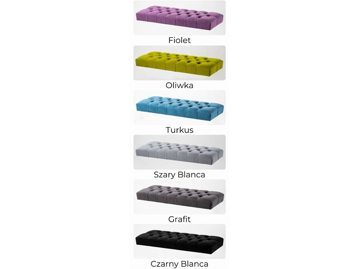 Ławka tapicerowana do przedpokoju Industrialna DOUBLE SHELF BARCELONA Materiał obicia Skóra ekologiczna