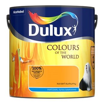 Farba lateksowa Dulux Kolory Świata Korzen Kurkumy 2,5 l Dulux
