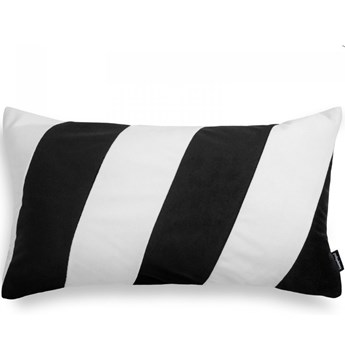 Poduszka Stripes czarno- biała, 50x30, Poduszkowcy