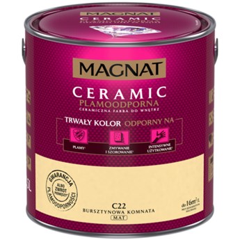 Farba ceramiczna MAGNAT Ceramic bursztynowa komnata C22 2,5 l