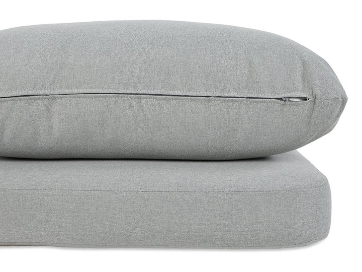 Meblobranie Nowoczesny narożnik ogrodowy Reno Grafit Aluminium Tworzywo sztuczne Zestawy kawowe Zestawy wypoczynkowe Zawartość zestawu Sofa