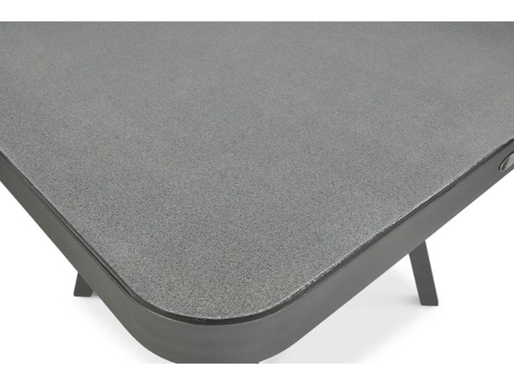 Meblobranie Nowoczesny narożnik ogrodowy szary z fotelem Salvador Dining Zestawy modułowe Zestawy wypoczynkowe Aluminium Zawartość zestawu Sofa