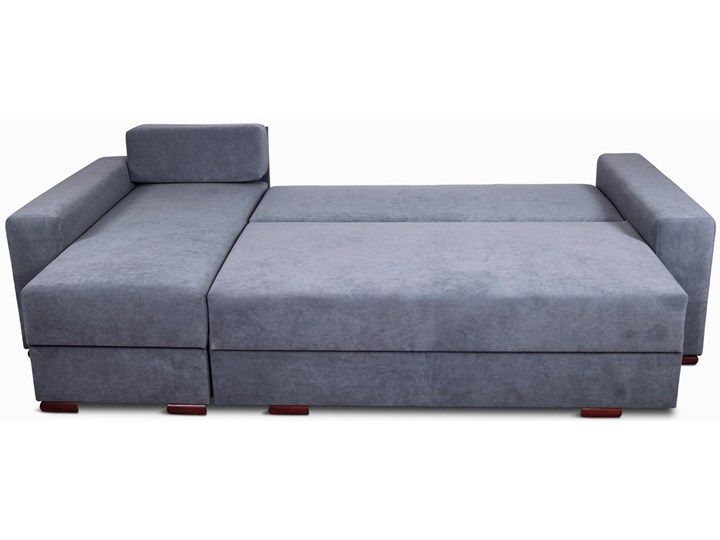 Meblobranie Klasyczny szary narożnik do salonu Rossa 240x143 Głębokość 240 cm Lewostronne Szerokość 240 cm Prawostronne Materiał obicia Welur