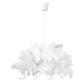 Lampa wisząca dziecięca Farfalla biała