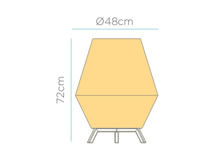 Lampa na taras Sisine 70 Kategoria Lampy ogrodowe