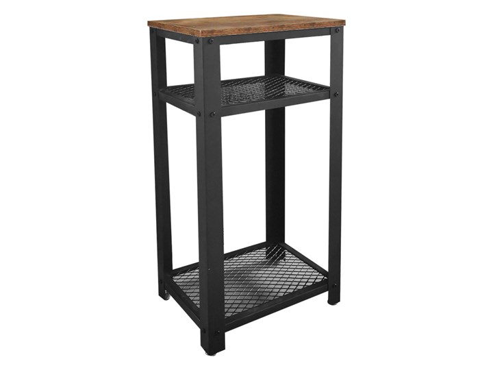 SELSEY Stolik nocny Ramizu o wysokości 75 cm Zestaw stolików Metal Styl Nowoczesny
