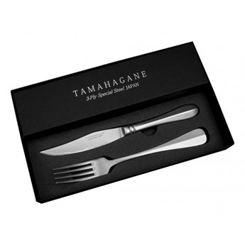 Tamahagane Zestaw 4 noże + 4 widelce do steków kod: HK-SS-005