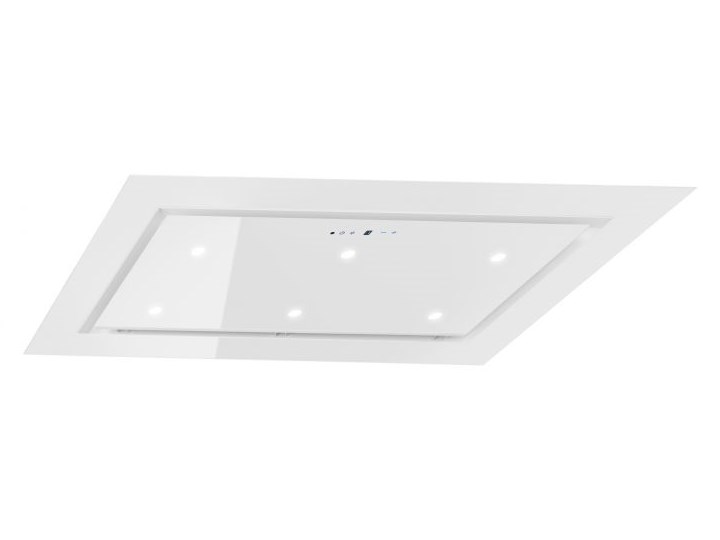 Okap sufitowy Mistral Super Slim White 120 cm Sterowanie Elektroniczne Kolor Biały