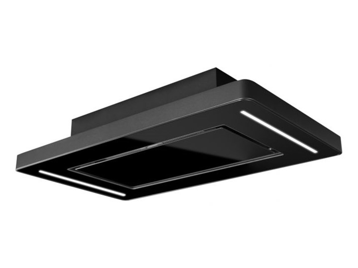 Okap sufitowy Decor CR FREE Black 90 cm
