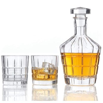 Komplet do whisky karafka + 2 szklanki kod: L-022765